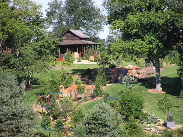 Serenity Garden at Schnormeier Gardens